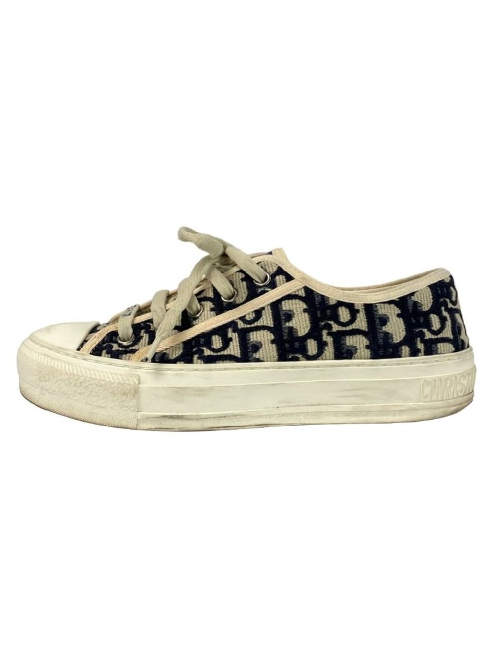 Dior Sneakers Walk'n' Ivory Navy Cotton
